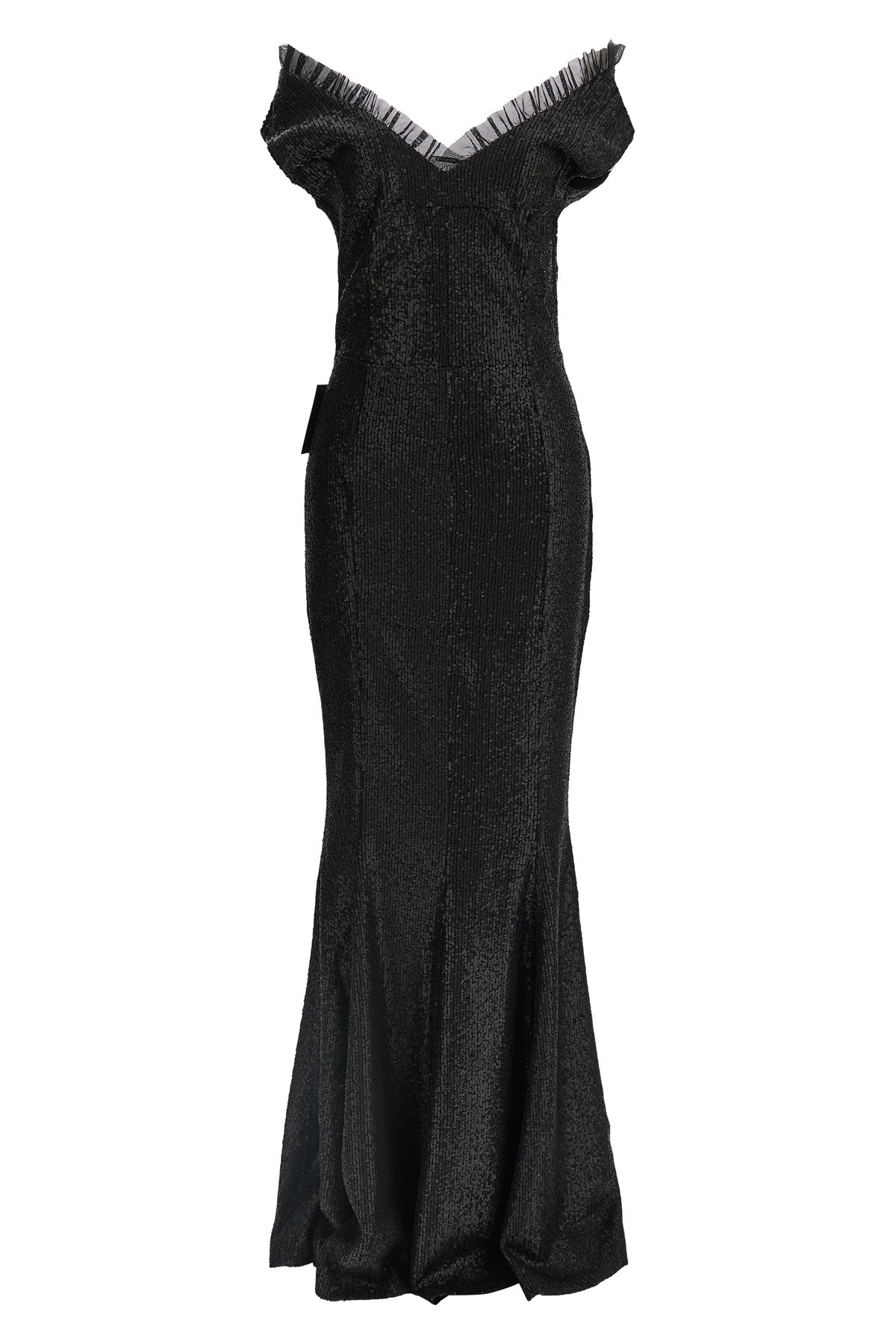 long grace fabric dress