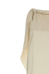 susan silk twill midi dress