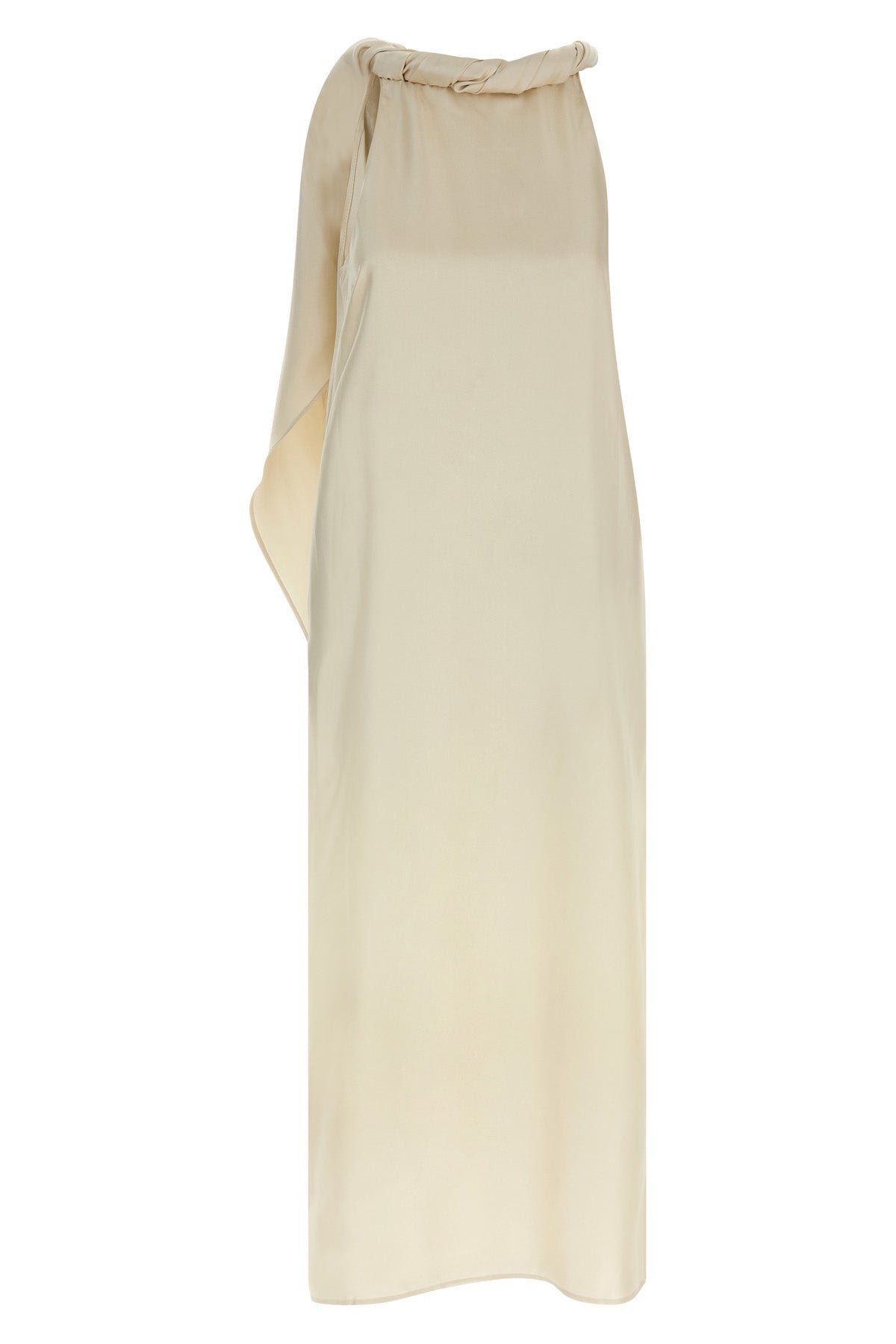 LOULOU DE SAISON M susan silk twill midi dress