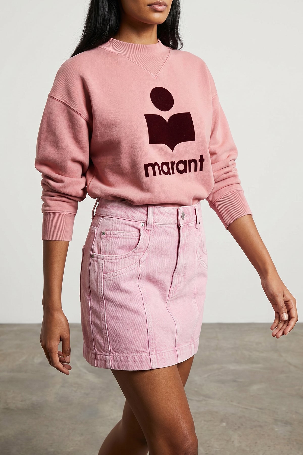 MARANT ETOILE 34 moby cotton sweatshirt
