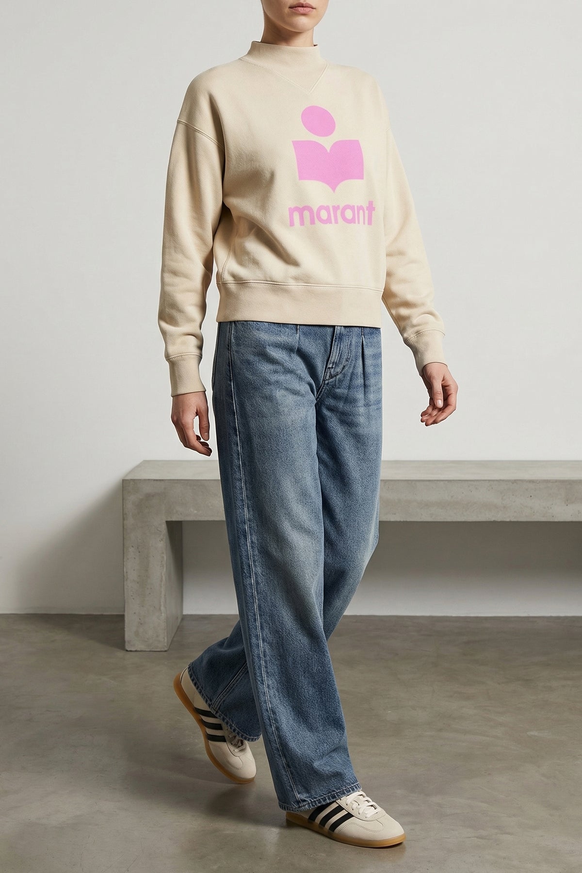 MARANT ETOILE 34 moby cotton sweatshirt