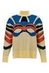 jacquard wool sweater