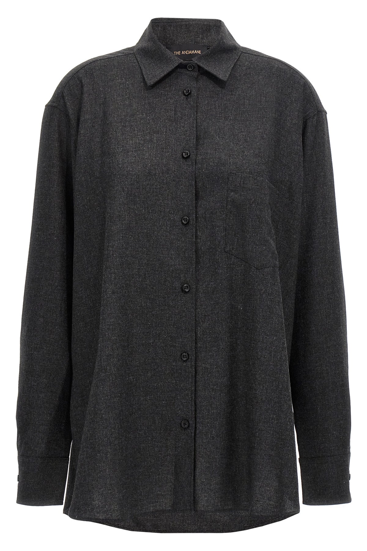 THE ANDAMANE 38 new georgiana wool blend shirt