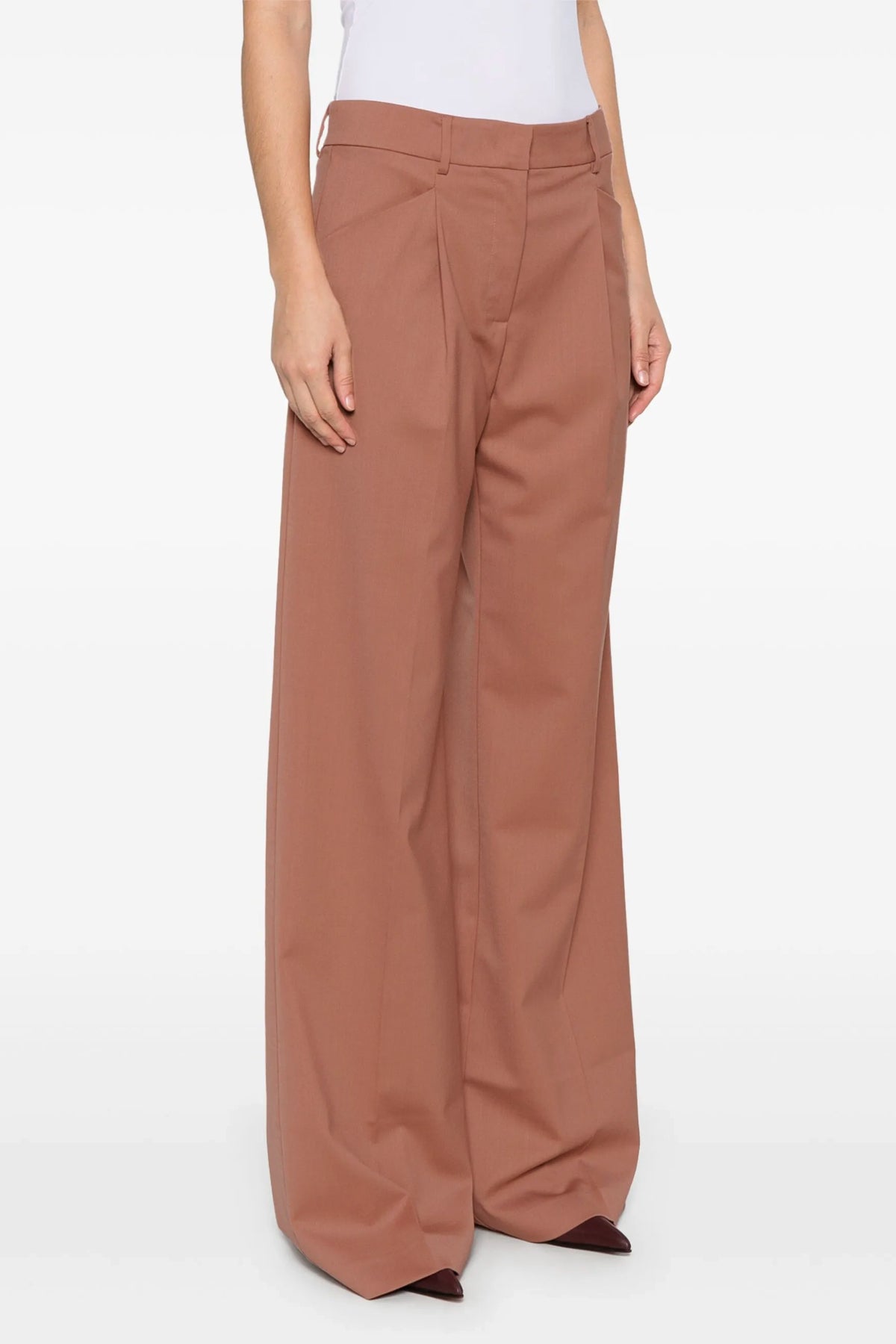 THE ANDAMANE 38 vissia wool blend pants