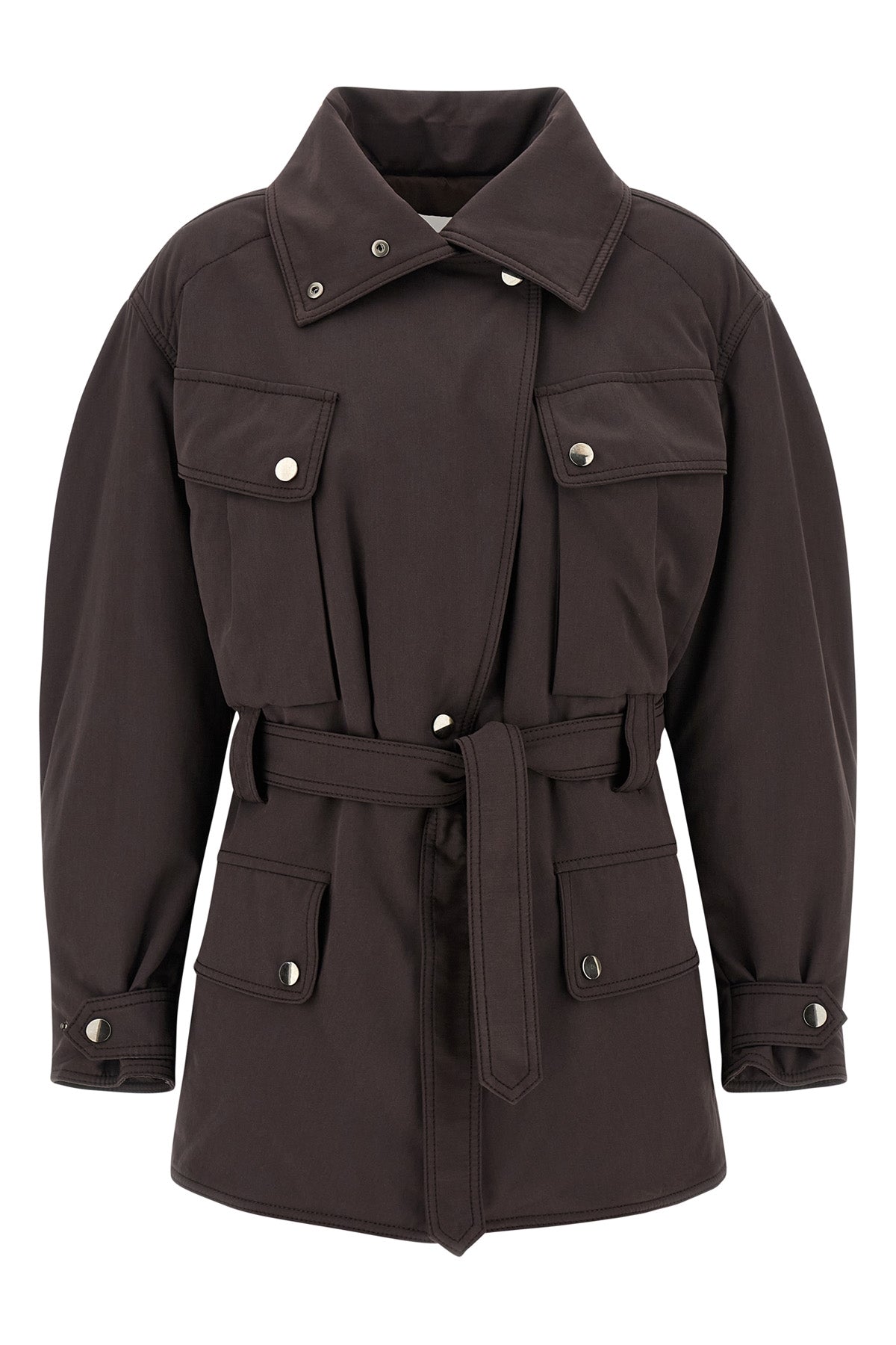 THE ANDAMANE 38 xandra jacket jacket in suede effect fabric