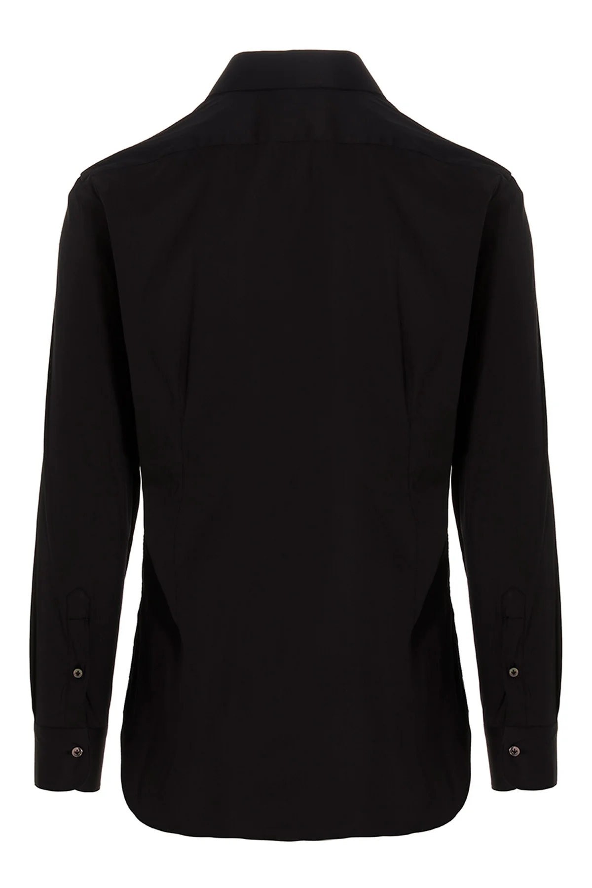 cotton blend poplin shirt