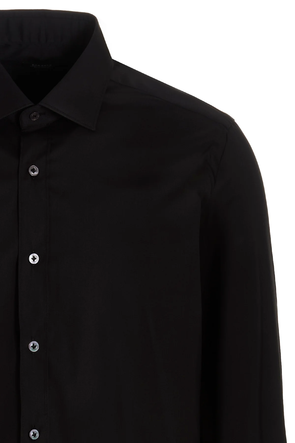 cotton blend poplin shirt