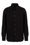 cotton blend poplin shirt