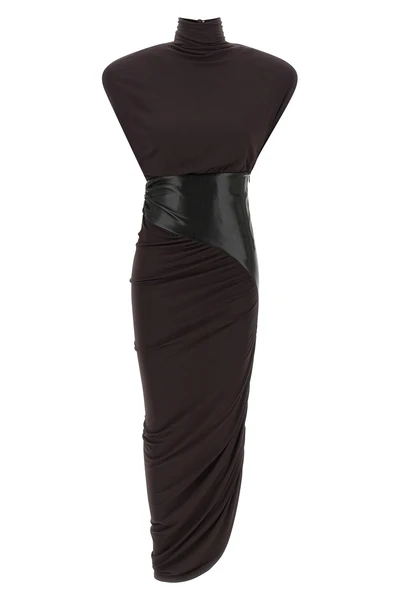 the ursula midi dress the andamane is distinguished by a sculptural silhouette