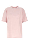 t-shirt in melangé cotton