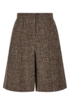 agnona amanda wide bermuda shorts embody sartorial excellence through a structur