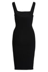 abito tank dress in tessuto stretch 