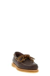 crafted boat shoe in premium timberland® leather leather