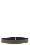 icon grain leather reversible belt