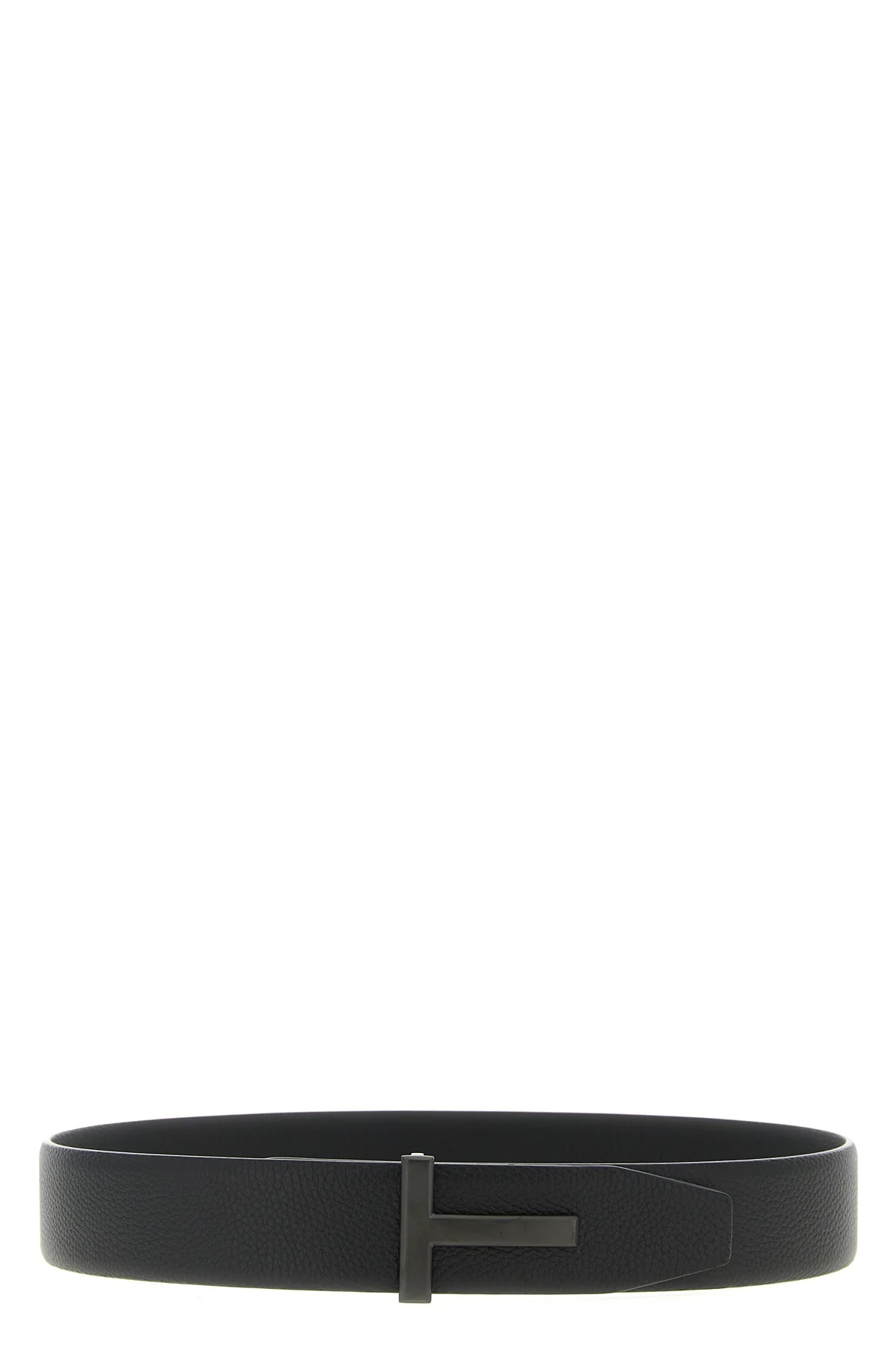 soft hammered leather belt