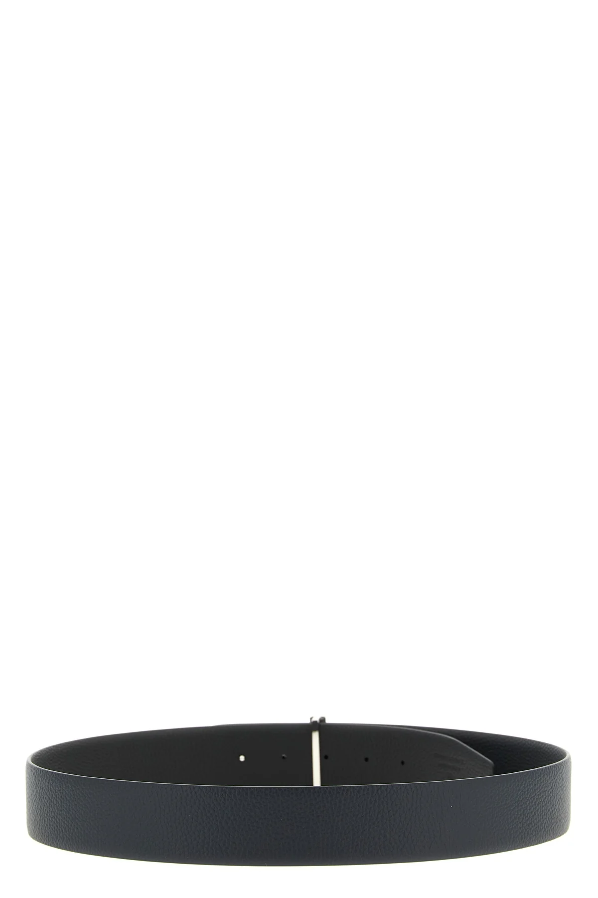 icon reversible belt in full-grained leather