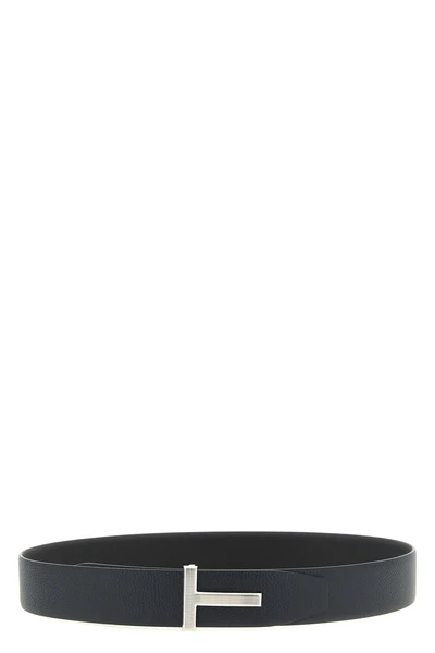 icon reversible belt in full-grained leather