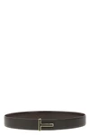 hammered leather belt