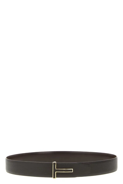 hammered leather belt