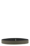 icon grain leather reversible belt