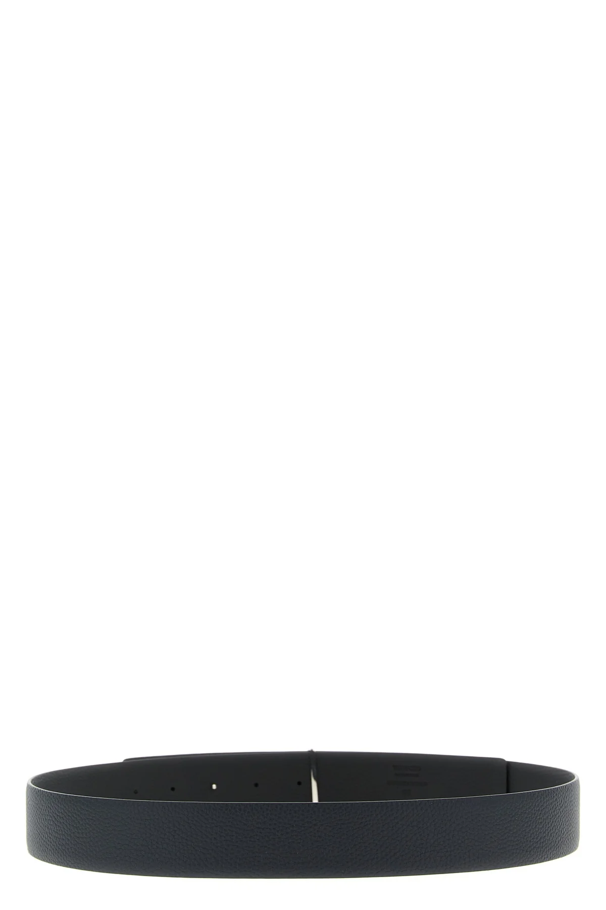 icon grain leather reversible belt