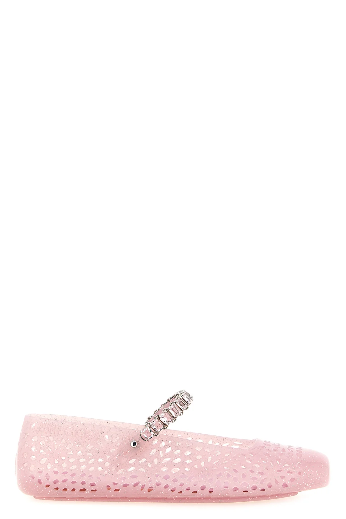 JIMMY CHOO 36 jimmy choo the jelly ballet flats reinterpret the classic mary jane silhouette