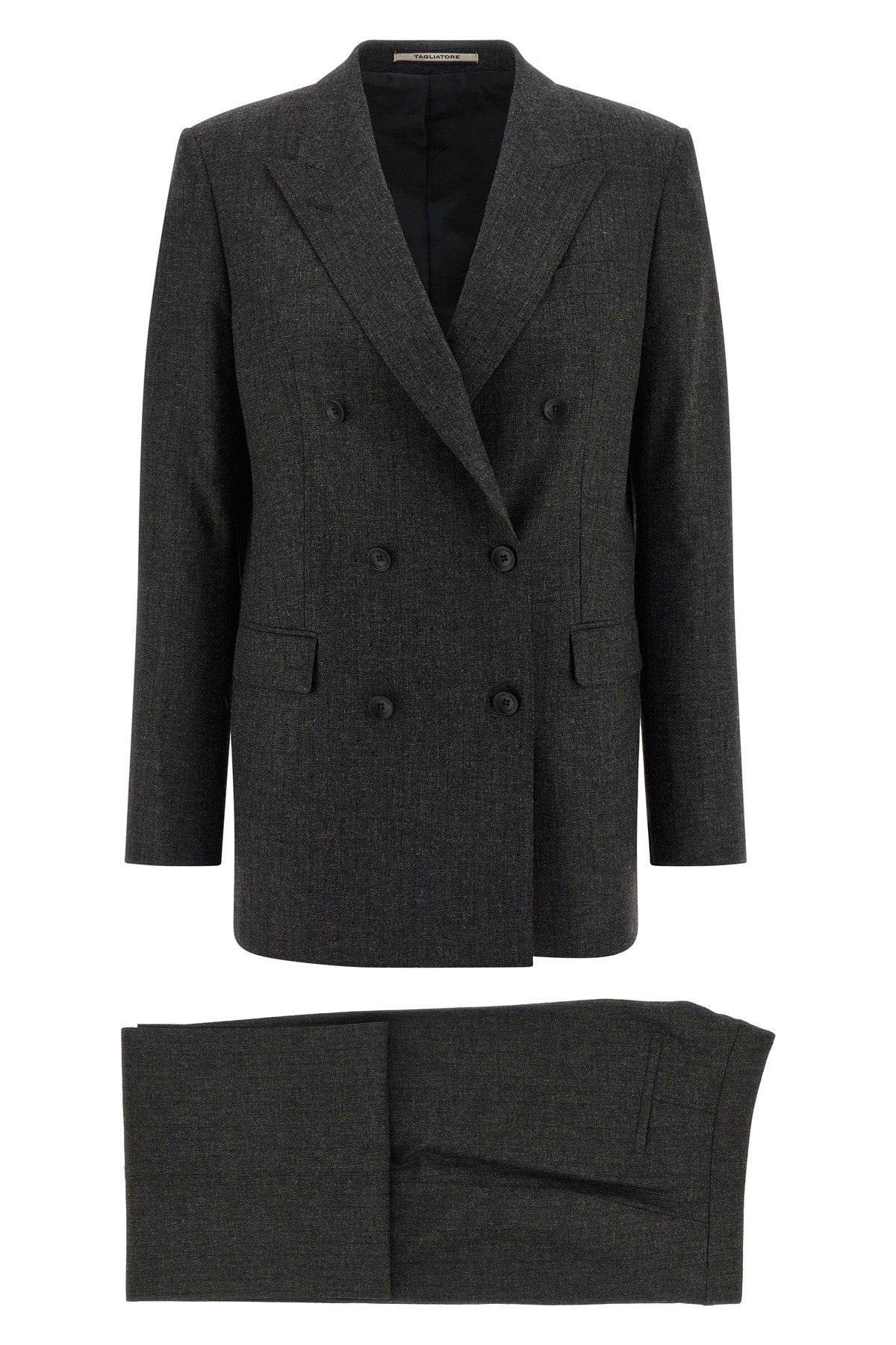 TAGLIATORE 50 jasmine dress in viscose and wool blend mélange