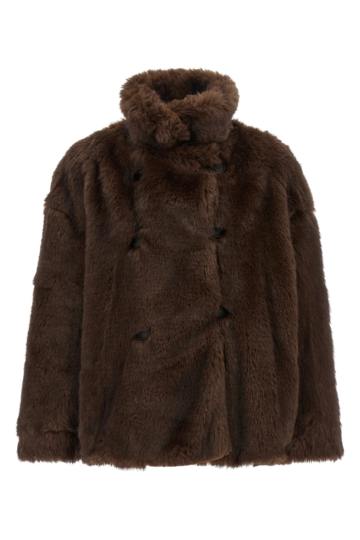 thelatest emma faux fur redefines the codes of winter outerwear through envelo