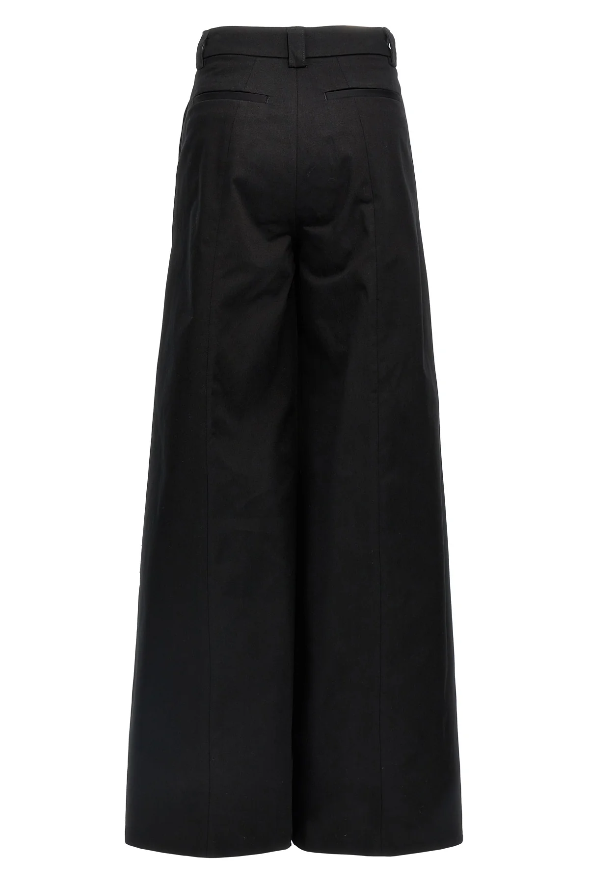 alma cotton gabardine trousers