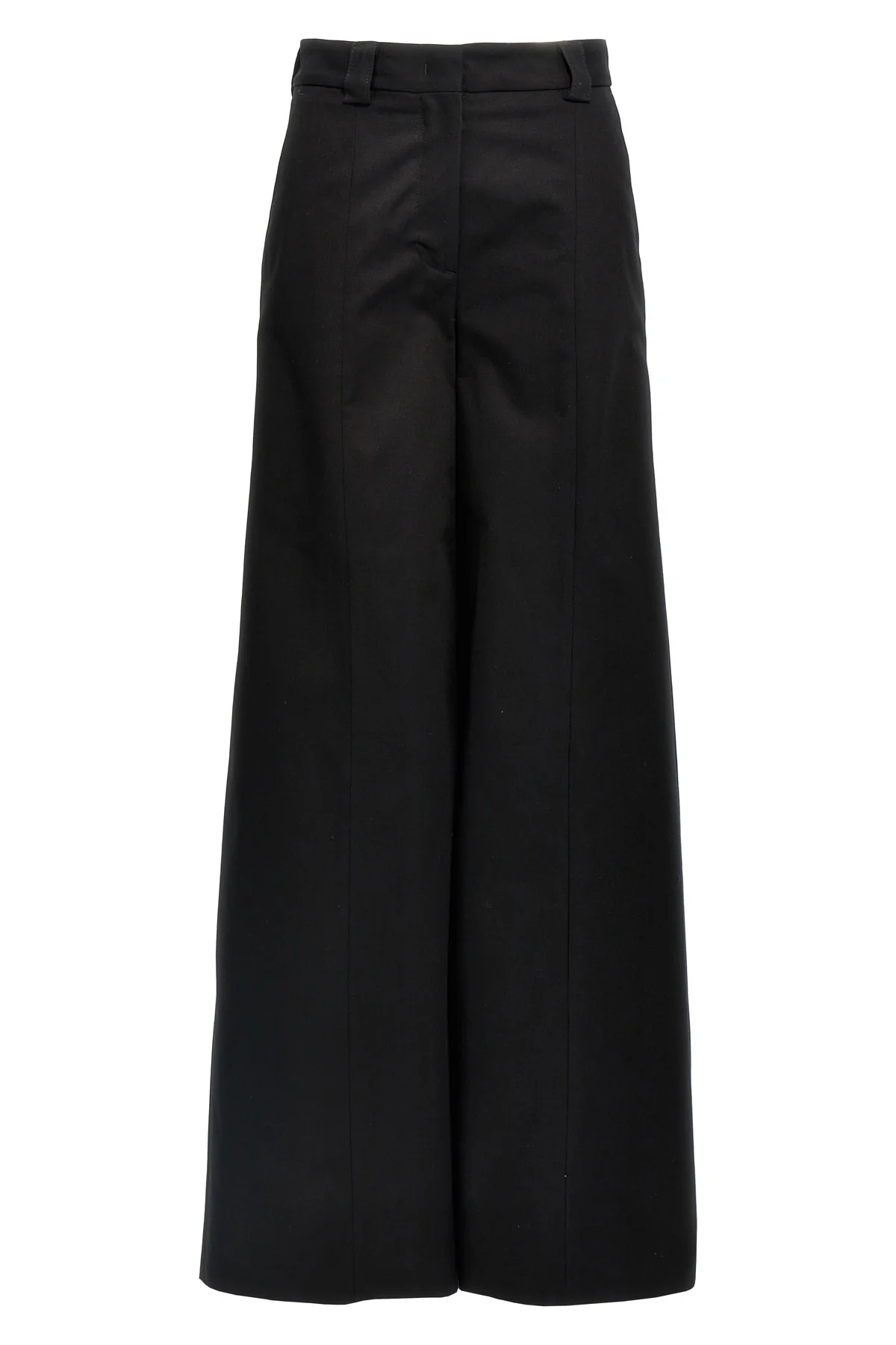 alma cotton gabardine trousers