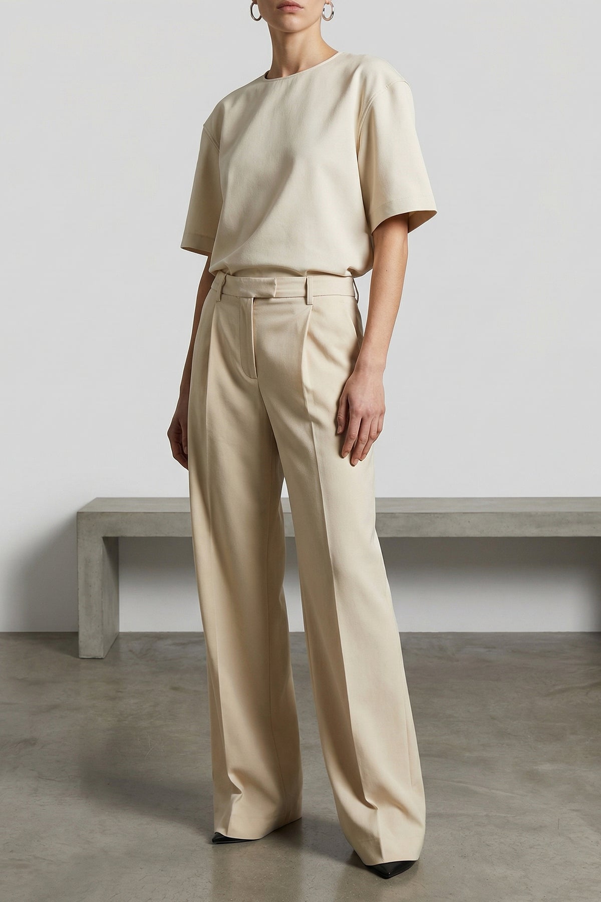 THE LATEST 36 deva cotton gabardine pants
