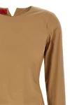 terry cotton poplin t-shirt