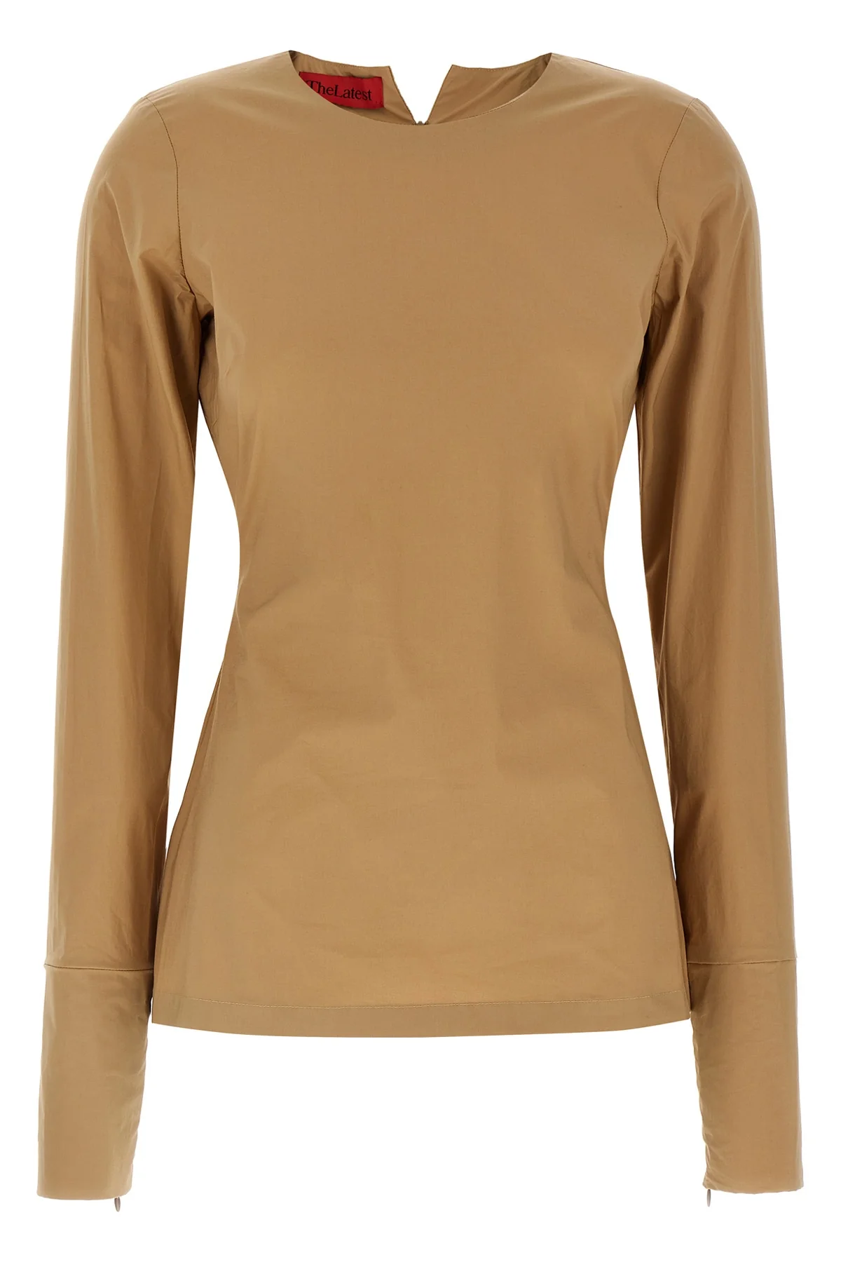 terry cotton poplin t-shirt