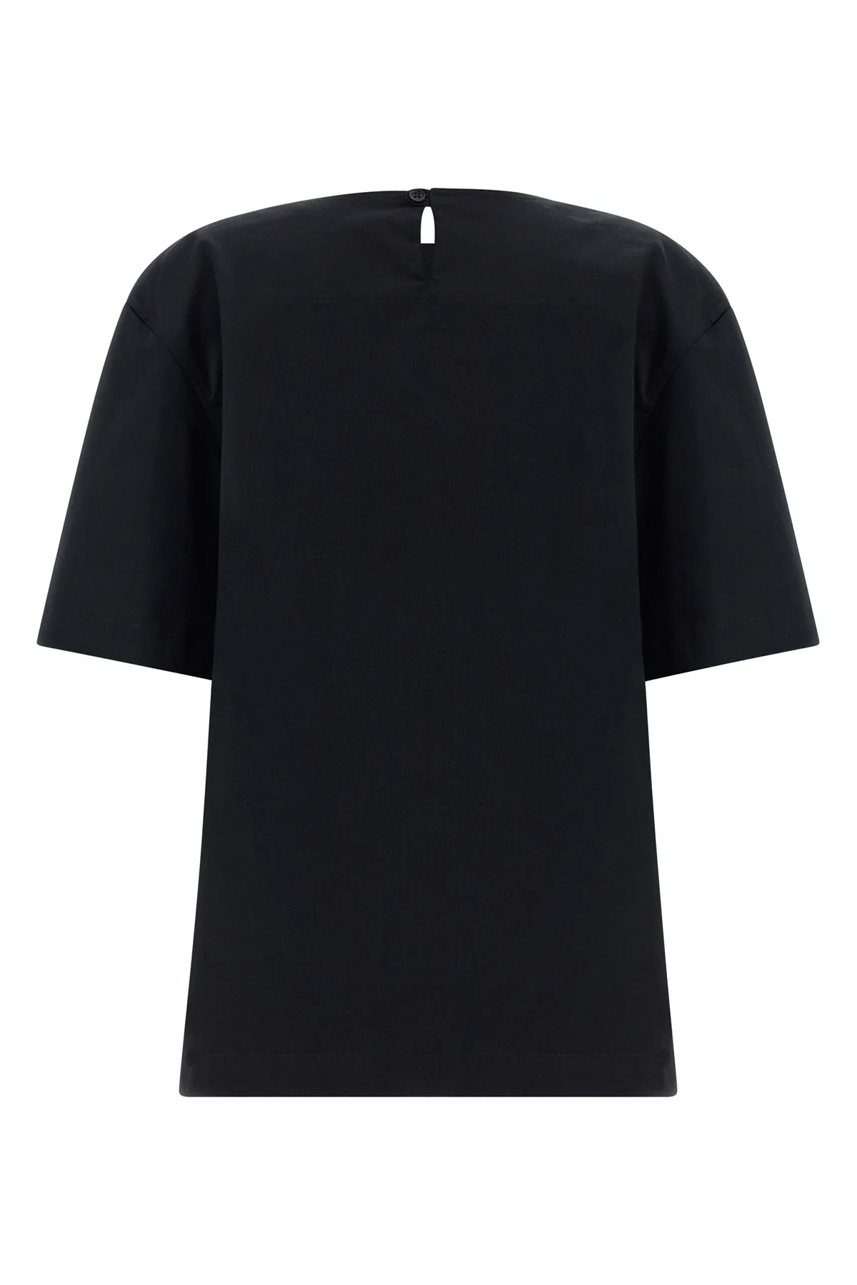 dean rigid cotton gabardine crewneck t-shirt