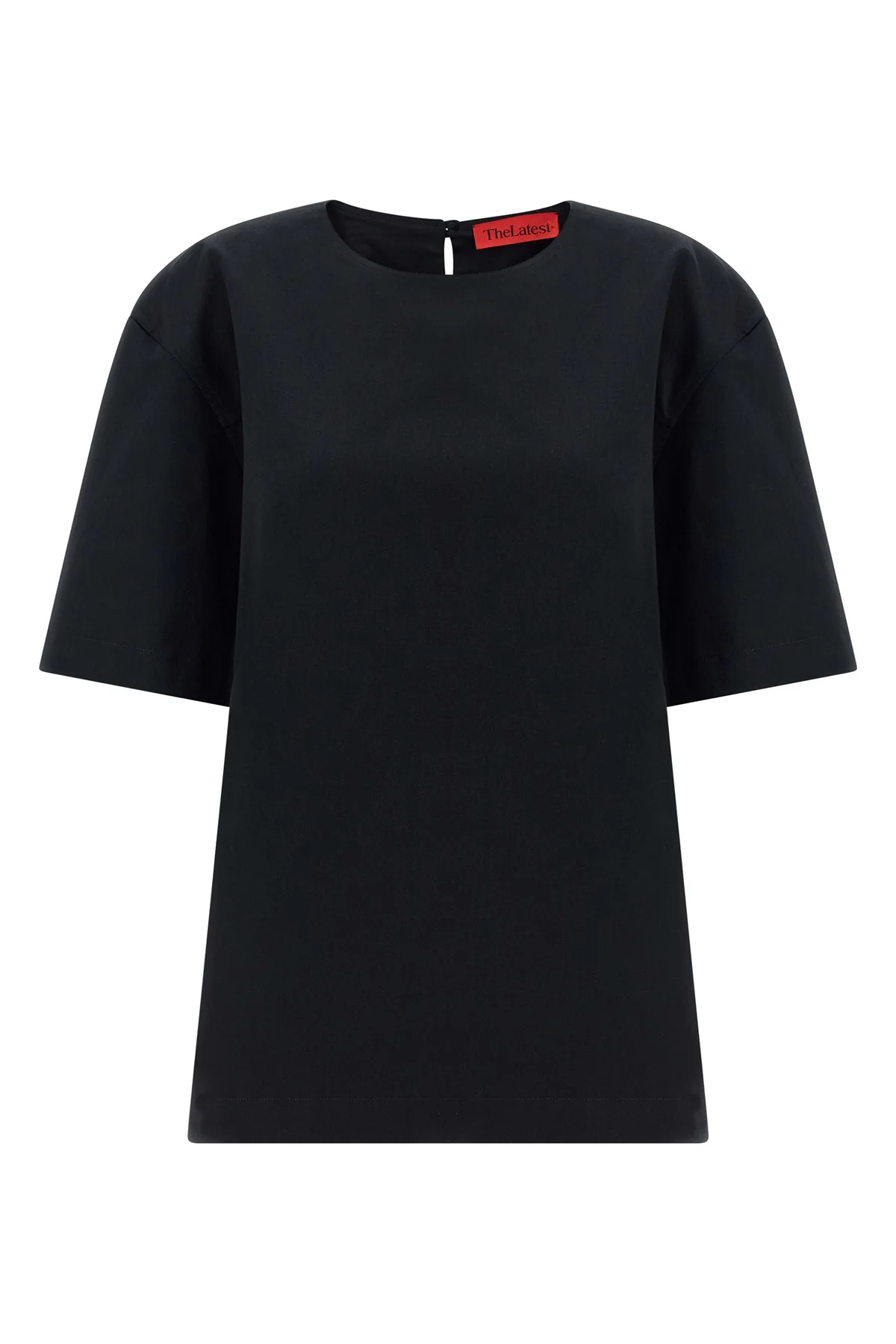 dean rigid cotton gabardine crewneck t-shirt