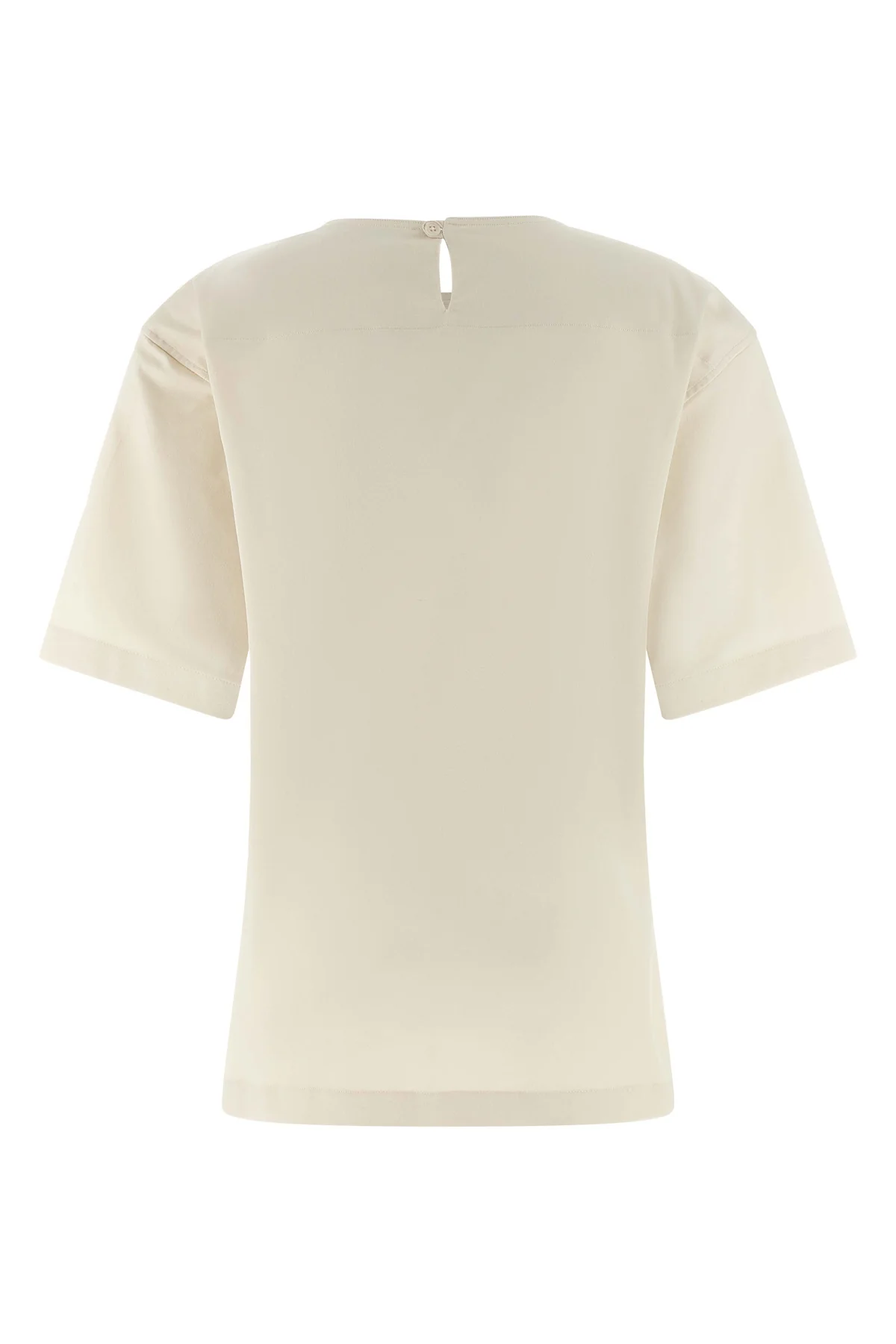 dean rigid cotton gabardine crewneck t-shirt