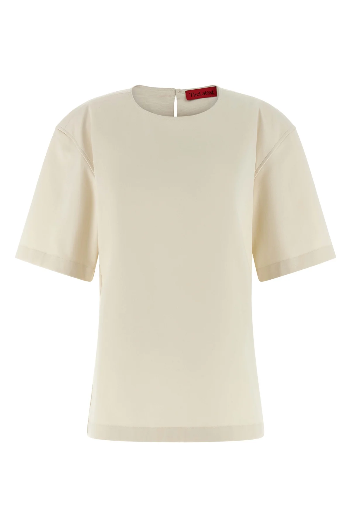 dean rigid cotton gabardine crewneck t-shirt