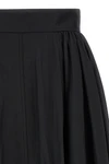 winona long skirt in cotton taffeta