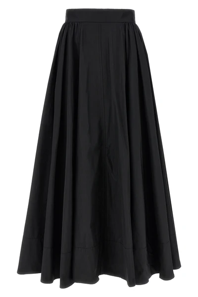 winona long skirt in cotton taffeta