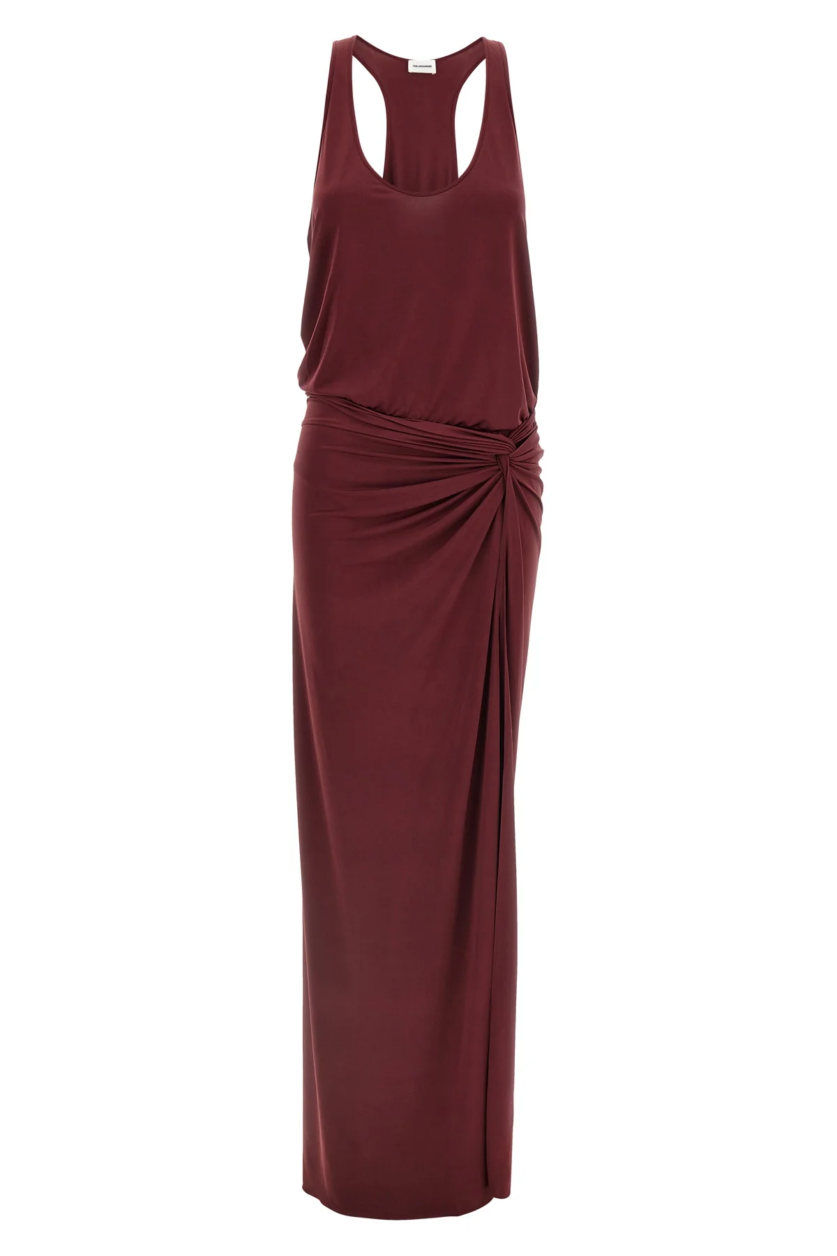 long juno interlock jersey dress