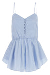 celeste jumpsuit in cotton poplin pattern