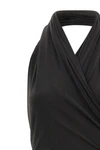 the andamane alexandra long dress redefines sartorial volumes through a bold s