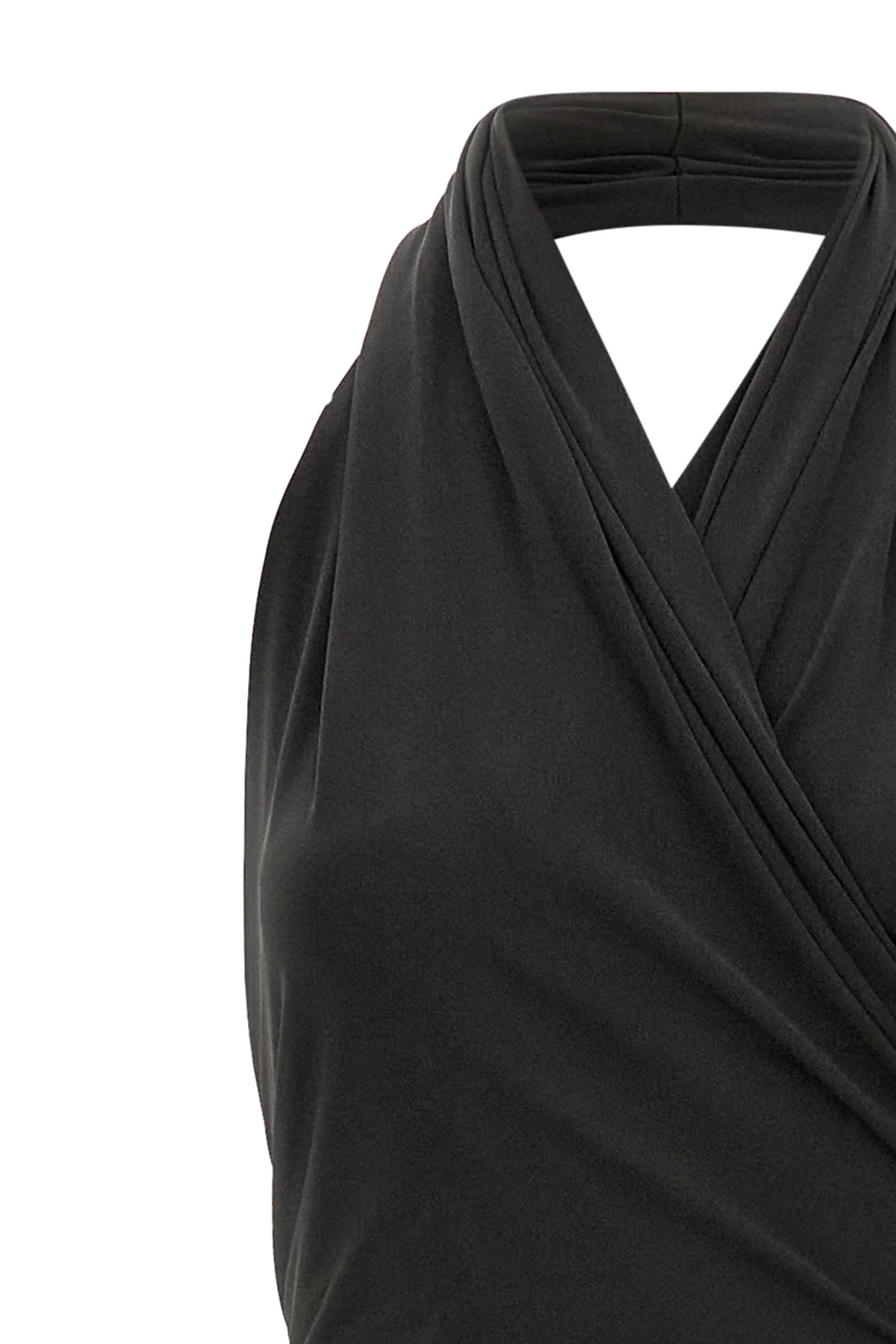 the andamane alexandra long dress redefines sartorial volumes through a bold s