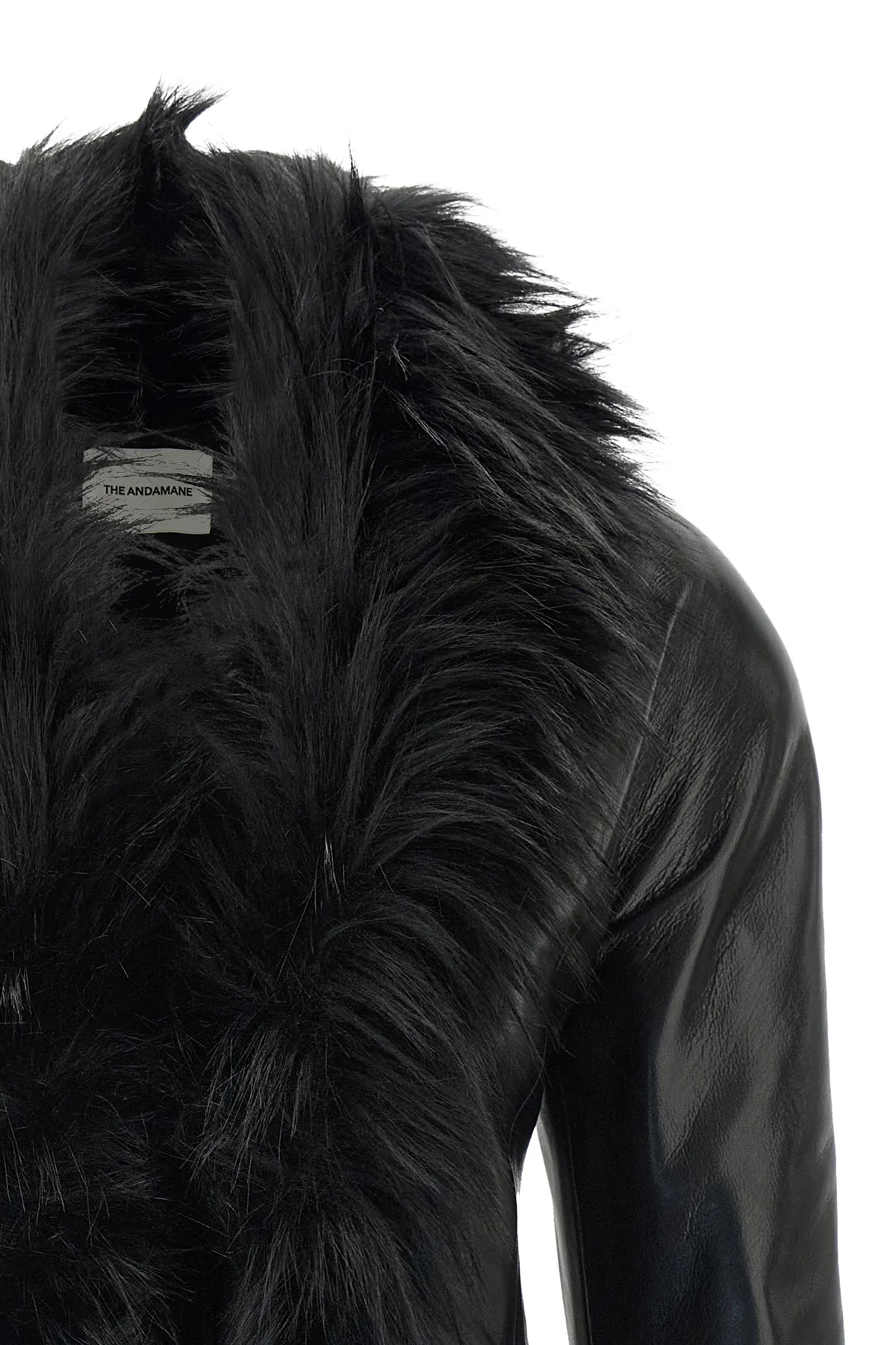 the andamane kasia jacket defines a silhouette screwed through a sartorial con