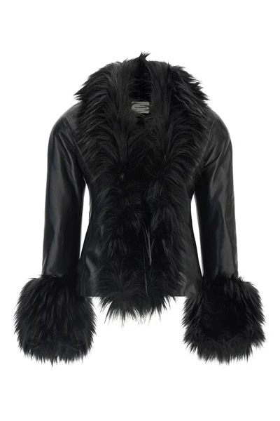 the andamane kasia jacket defines a silhouette screwed through a sartorial con