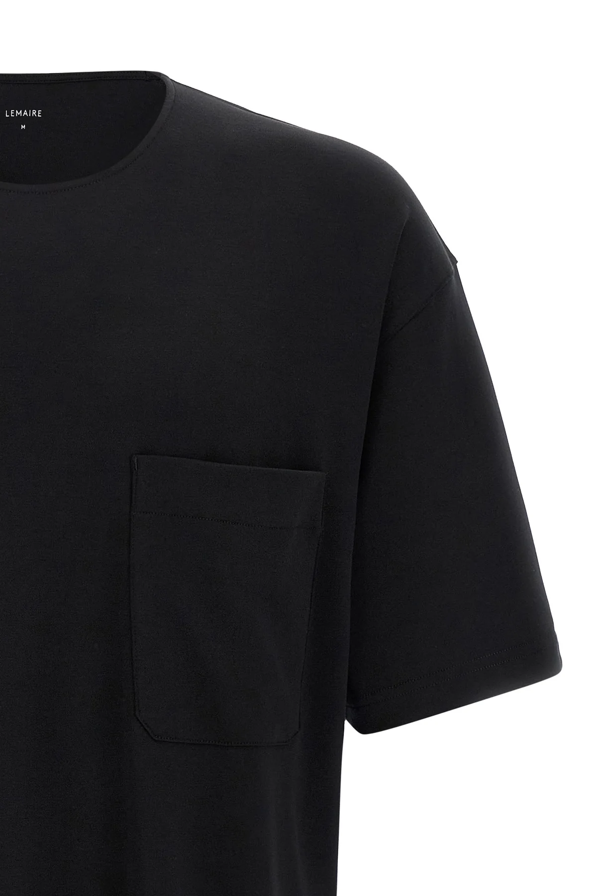 cotton and silk interlock jersey t-shirt