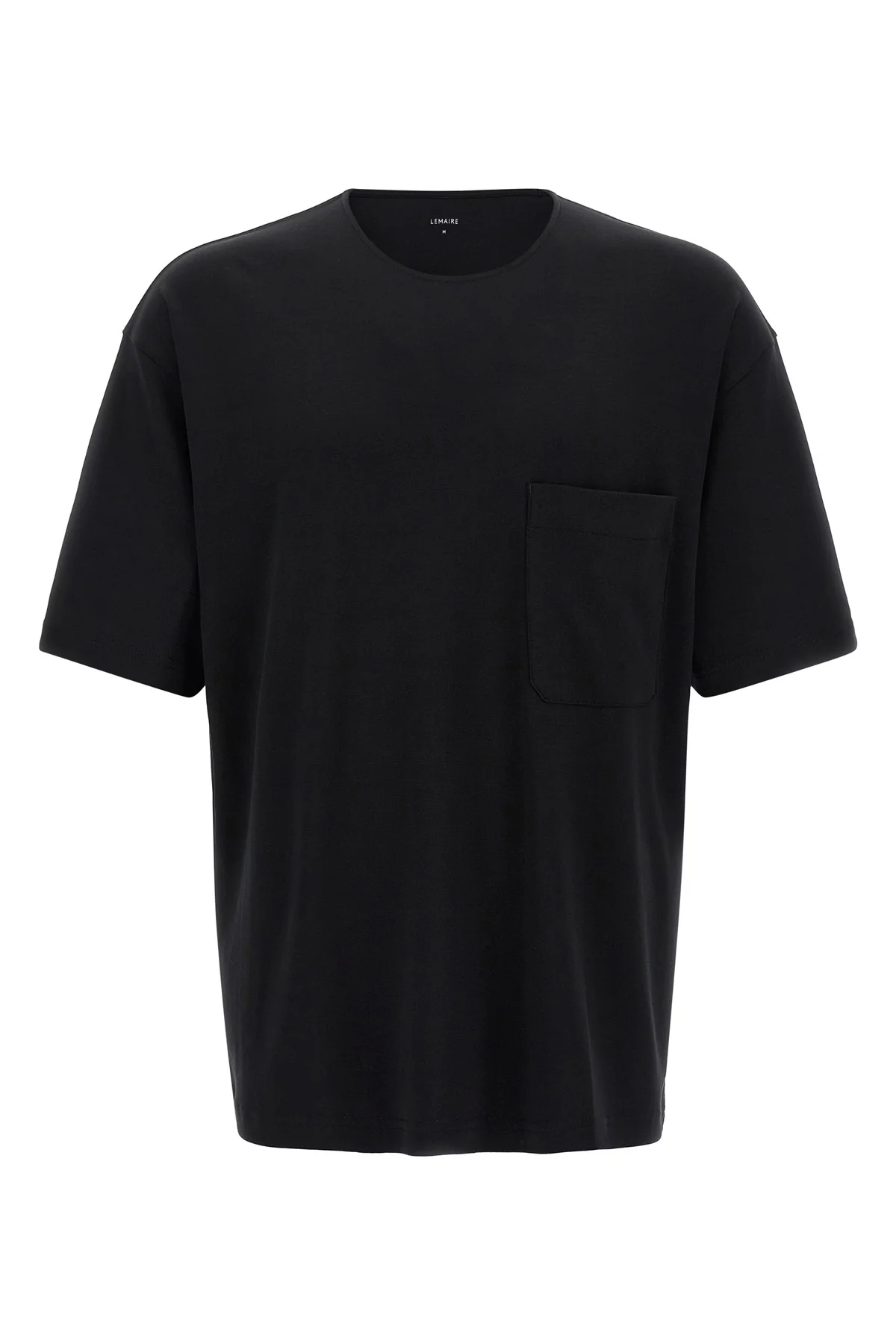 cotton and silk interlock jersey t-shirt