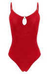 the toni one-piece swimsuit by hunza g defines contemporary beachwear through a