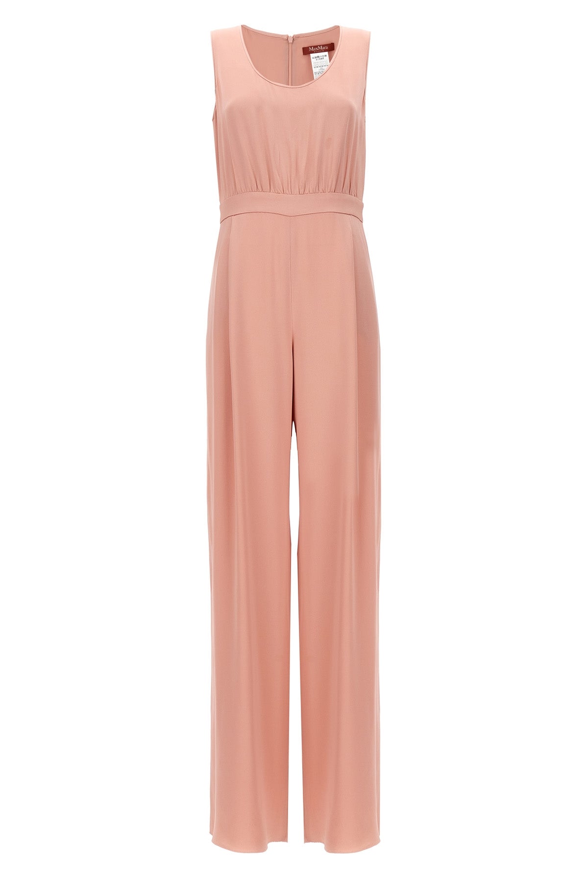 MAX MARA STUDIO 46 tropea jumpsuit in satin envers