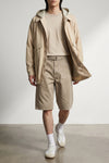 boxy cotton and linen blend t-shirt